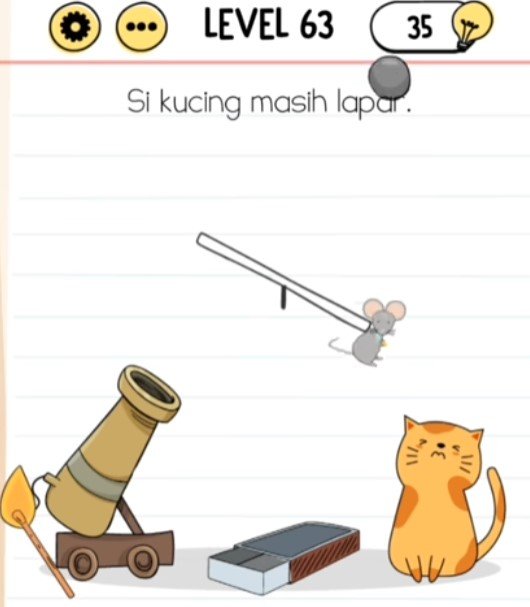 Si Kucing Masih Lapar Brain Test Si Kucing Masih Lapar Brain Test